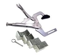 kit di installazione per chitarra Strumento Per Inserire Tasti Pressa Portatile Per Tastiera Con 9 Inserti Per Raggio Chitarra Liutaio Chitarre Fai-da-te Riparazione Ukulele (Color : A)
