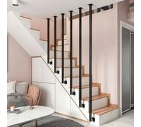 Kit di installazione per parapetti con colonnine in metallo per scale