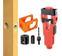 Kit Di Installazione Per Serrature | Strumento Preciso per Chiavistelli, Hardware e Serrature per Porte di Casa, Mobili e Riparazioni in Cucina, Armadi ed Esterni