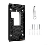 Kit di installazione senza trapano per campanello ad anello 2024, con cuscinetto per un posizionamento stabile su pareti dipinte, superfici in metallo e vetro