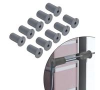 Kit di Instradamento Cavi da 10 Pezzi per Boccole Passanti per Cavi in silicone, Passacavo a Parete, per Cavo con Foro a Parete da 0,75 Pollici 3/4 Pollici, per Cavo