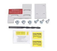 Kit di interblocco del generatore compatibile con i pannelli GE da 150 A e 200 A - Piastra in lega di alluminio per carichi pesanti con spaziatura di 1 1/4 di pollice e punta da