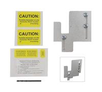 Kit di interblocco elettrico orizzontale per pannelli serie BR da 150 e 200 Amp, staffa di sicurezza per generatore compatibile con martello Eaton Cutler, montaggio a pannello in lega di alluminio