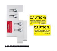 Kit di interblocco generatore in alluminio per interruttori a pannello Eaton da 150 o 200 Amp progettato per facilitare l'integrazione sicura del generatore