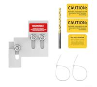 Kit di interblocco generatore per pannelli Homeline 100A e 125A, staffa interruttore automatico in lega di alluminio con Spac da 3/4 a 7/8 pollici