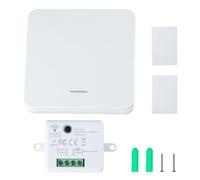 Kit di Interruttore Luce Wireless Senza Fili con Ricevitore Energia Cinetica, Telecommando per Lampade e Impianti Elettronici