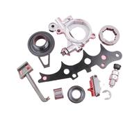 Kit di interruttori di arresto for asta dello starter, corona del pignone, corona dell'ingranaggio a vite senza fine dell'olio, adatto for motosega 362, 365, 371 e 372