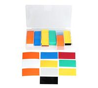 Kit di involucro per batteria con tubo termoretraibile in PVC 280 pezzi Buone prestazioni di isolamento Proteggere la durata di servizio Morbido ritarnte di fiamma batteria che