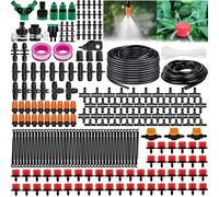 Kit di Irrigazione a Goccia, 55m+15m Micro Drip Irrigation Kit Irrigazione Automatica Sprinkler Irrigazione Sistema Giardino Irrigazione Serra Sistema, 340PCS Kit di Irrigazione a Goccia