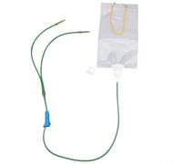 Kit di irrigazione automatica a goccia per piante da interno, 3 pezzi, valvola di controllo del flusso regolabile, 500 ml/1 l/2 l per sacchi antigoccia (500 ml)