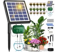 Kit di Irrigazione Automatica Solar Irrigazione Solare a Goccia con 12 Modalità