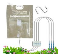Kit di irrigazione automatico, irrigazione gottosa, serbatoio per case, approvvigionamento idrico controllato progressivo con flusso uniforme per balconi, acquisti di verdure