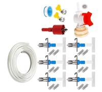 Kit Di Irrigazione Per Conigli Con Beccucci Duckbill E Fiaschette A Molla