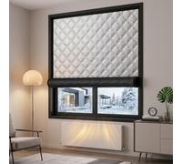 Kit di Isolamento Finestre Invernali, Coperta isolante Blocca Freddo Rumore | Tende Termica Antivento 3 Strati in alluminio Cotone, Copertura Invernale Arrotolabile per Stanze Soffitte(70x110cm)