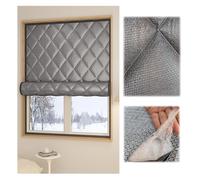 Kit di isolamento for finestre, copertura termica for finestre riutilizzabile, addensata, temporanea, for porte e finestre, tenda for finestra, antivento e antirumore(150cm*220cm/59 x 87 in)