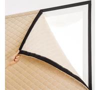 Kit di isolamento for finestre, copertura termica for, pellicola isolante for for caldo e freddo, tenda for più spessa, oscurante antivento fonoassorbente, cotone, altezza 103 pollici(125cm/49in)