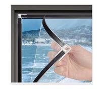 Kit di isolamento magnetico per finestre, strisce magnetiche resistenti per il controllo della temperatura tutto l'anno, mantiene il freddo fuori in inverno e fresco in estate