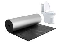 Kit Di Isolamento Per Cassetta Del Water | Coperta Impermeabile Autoadesiva | Foglio Di Alluminio Autoadesivo Con Dimensioni 100 X 40 Centimetri,per Protezione di Lavello, Vasca, Doccia, Bagno e Cucin