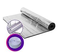 Kit di Isolamento per Finestre Fai-da-Te, Tenere Caldo Pellicola per Vetri Insonorizzata in Cotone, Porta E Finestra Sigillate, Strisce Hook Loop con Adesivo, Riutilizzabili