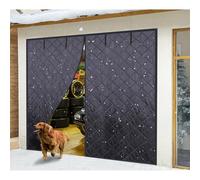 Kit di isolamento per porta del garage, tenda termica magnetica per | Kit isolante per porta del garage con chiusura magnetica per protezione invernale, ideale per ridurre la perdita di calore e