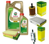 Kit Di Ispezione Filtro Castrol 6L Olio 5W30 Per VW New Beetle 9C1 1C1 2.3 V5
