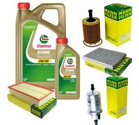 Kit Di Ispezione Filtro Castrol 6L Olio 5W30 Per VW New Beetle 9C1 1C1 2.3 V5