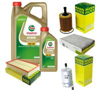 Kit Di Ispezione Filtro Castrol 6L Olio 5W30 Per VW New Beetle 9C1 1C1 2.3 V5
