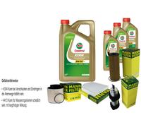Kit Di Ispezione Filtro CASTROL 8L Olio 5W30 Per Audi A4 Allroad 8KH B8 3.0 TDI