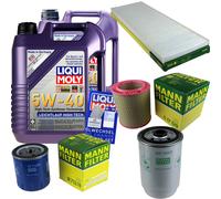 Kit Di Ispezione Filtro LIQUI MOLY Olio 10L 5W-40 Per Fiat Ducato