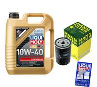 Kit Di Ispezione Filtro LIQUI MOLY Olio 5L 10W-40 Per Audi 90 89 89Q 8A B3 2.3 E