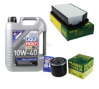 Kit Di Ispezione Filtro LIQUI MOLY Olio 5L 10W-40 Per KIA Cee'D JD 1.6 GT Pro