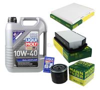 Kit Di Ispezione Filtro LIQUI MOLY Olio 5L 10W-40 Per KIA Cee'D JD 1.6 GT Pro