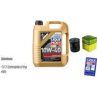 Kit Di Ispezione Filtro LIQUI MOLY Olio 5L 10W-40 Per VW Lupo 6X1 6E1 1.0