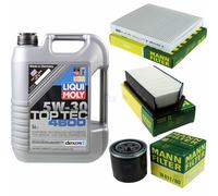 Kit Di Ispezione Filtro Liqui Moly Olio 5L 5W-30 Per KIA Soul AM 1.6 CVVT