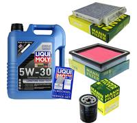 Kit Di Ispezione Filtro Liqui Moly Olio 5L 5W-30 Per Nissan Note E11 Ne11 1.4