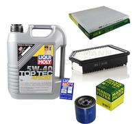 Kit Di Ispezione Filtro LIQUI MOLY Olio 5L 5W-40 Per KIA Rio III UB 1.4 CVVT