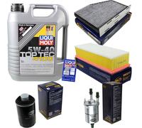 Kit Di Ispezione Filtro LIQUI MOLY Olio 5L 5W-40 Per VW EOS 1F7 1F8 2.0 TFSI