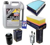 Kit Di Ispezione Filtro LIQUI MOLY Olio 5L 5W-40 Per VW EOS 1F7 1F8 2.0 TFSI