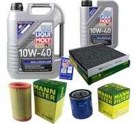 Kit Di Ispezione Filtro Liqui Moly Olio 6L 10W-40 Per Citroën Xsara N1 1.5 D N2