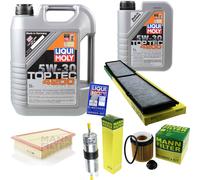 Kit Di Ispezione Filtro Liqui Moly Olio 6L 5W-30 Per BMW X1 E84 Sdrive20i