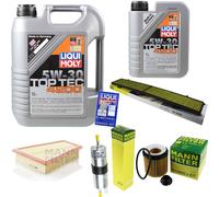 Kit Di Ispezione Filtro Liqui Moly Olio 6L 5W-30 Per BMW X1 E84 Sdrive20i