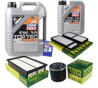 Kit Di Ispezione Filtro LIQUI MOLY Olio 6L 5W-30 Per Mazda 5 CR19 2.0 CD