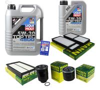 Kit Di Ispezione Filtro LIQUI MOLY Olio 6L 5W-30 Per Mazda 5 CR19 2.0 CD