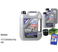 Kit Di Ispezione Filtro LIQUI MOLY Olio 7L 10W-40 Per Hyundai Accent III Berlina