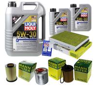 Kit Di Ispezione Filtro LIQUI MOLY Olio 7L 5W-30 Per Ford Focus III Turnier