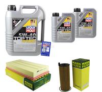 Kit Di Ispezione Filtro Liqui Moly Olio 7L 5W-40 Per VW Touareg 7LA 7L6 7L7 3.0