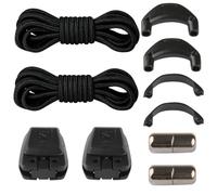 Kit di lacci per scarpe Salomon Quicklace, senza lacci, rotondi, di ricambio, per scarpe Salomon Speedcross, da corsa, escursionismo, sci, con chiusura a sgancio rapido, per stivali da trail running