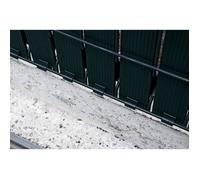 Kit di lamelle per schermatura privacy - NATURE - Per pannello di recinzione rigido - Schermo privacy 4/5 - 1.025 x 2.50 m - Nero