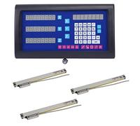 Kit di laminatoi di tornio ES-17 3 Lettura digitale AXIS. Dro +. 3pcs. TTL GS10 0.00. Linea'encoder ottico in lineare da 5 mm, DRO digitale