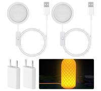 Kit di lampade a LED per stampante 3D Bambu Lab A1/A1mini/P1S/P1P/X1C, 2 pezzi 3 W Bambuolab 3D accessori per stampanti creative, kit di luci a LED fai da te, modelli di luce notturna 3D, accessori